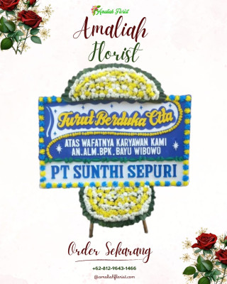 Papan Bunga Duka di Cempaga