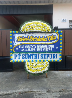 Papan Bunga Duka di Cempaga